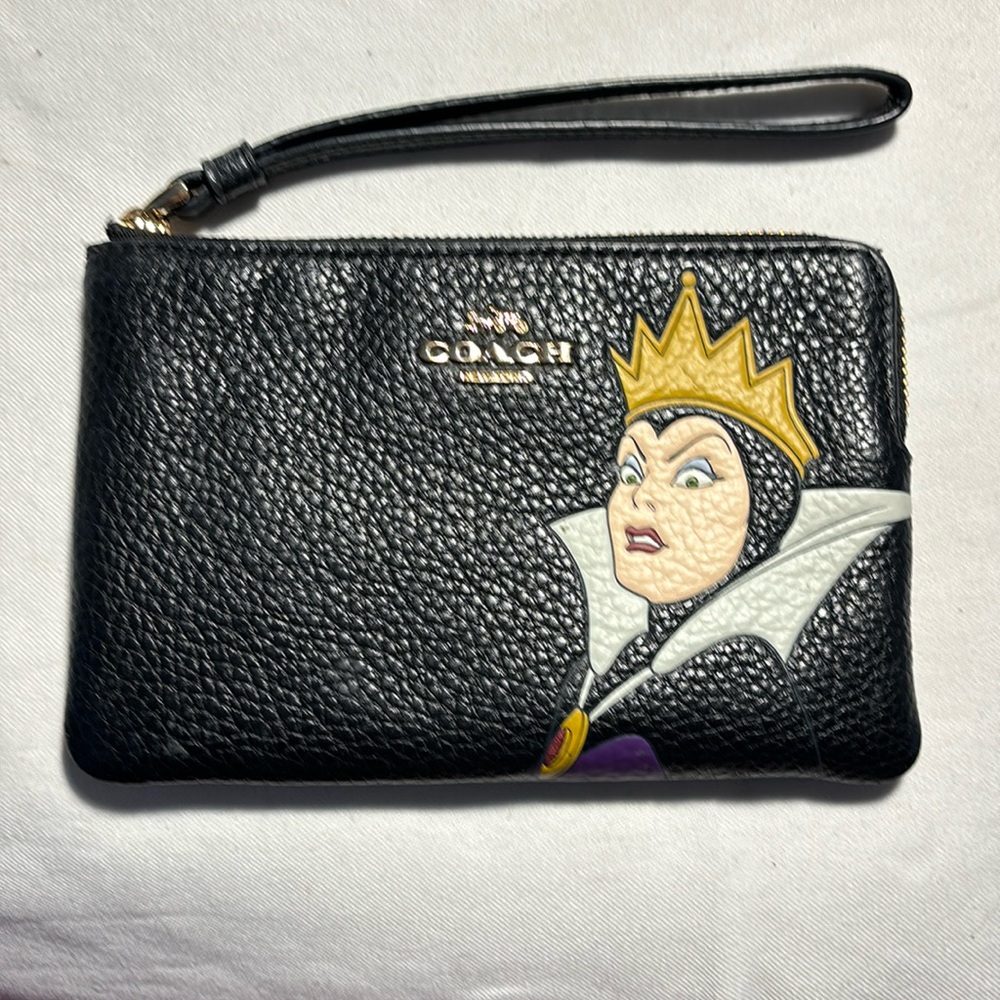 Coach Disney wristlet Evil Queen.